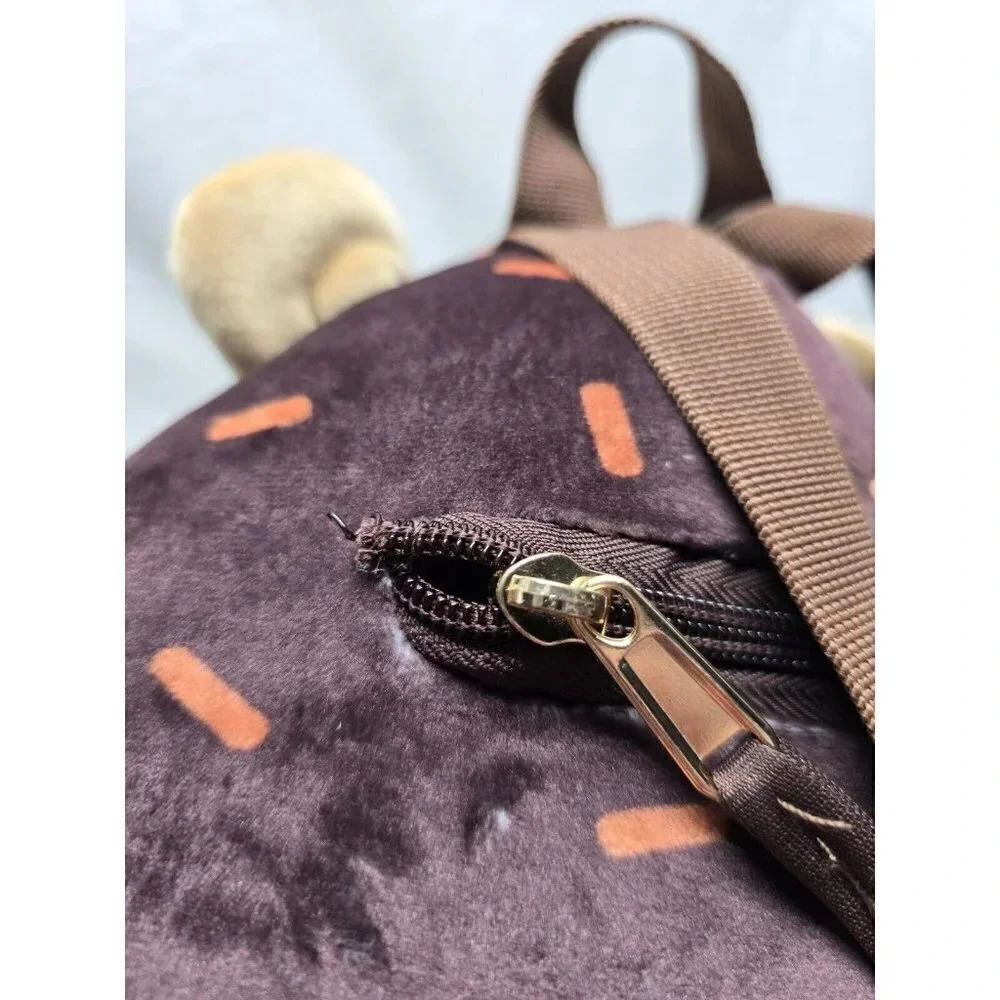 Squishmallows Hans Hedgehog Unisex 10" Plush Mini Backpack, Brown - Picture 10 of 10